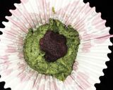 簡単! よもぎと米粉のあんこ入り焼き菓子作り方6写真