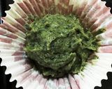 簡単! よもぎと米粉のあんこ入り焼き菓子作り方7写真