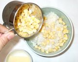 残りご飯でコーンバターライス♪電子レンジ作り方2写真