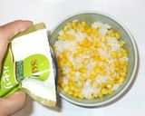 残りご飯でコーンバターライス♪電子レンジ作り方4写真