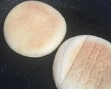 簡単朝ごはん☆エッグマックマフィン作り方1写真