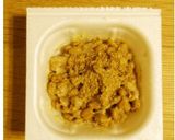 納豆にくるみ味噌♪作り方4写真