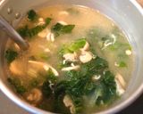 激うま！鶏皮レタスしらすのみそ汁！作り方6写真