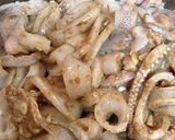 イカのわた炒めガーリック風味作り方4写真