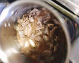 牛スジのどてやき丼作り方4写真