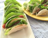 フィンガーフード☆サラダ菜タコス作り方10写真