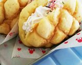 生クリームメロンパン＊ホイップサンド作り方16写真