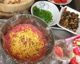 ちらし寿司ケーキ♡ひな祭り♡誕生日にも♡作り方4写真