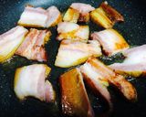 ランチ♡ベーコン&バジルのトマトパスタ作り方1写真