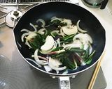 行者ニンニクのペペロンチーノ風作り方3写真