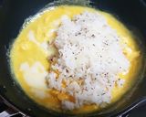 ランチに♪ クリームソースのオムライス作り方6写真