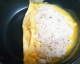 ランチに♪ クリームソースのオムライス作り方7写真