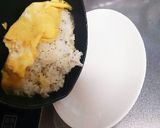 ランチに♪ クリームソースのオムライス作り方8写真