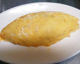 ランチに♪ クリームソースのオムライス作り方11写真