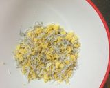 ちりめんと炒り卵のまぜまぜ丼♡作り方3写真