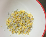 ちりめんと炒り卵のまぜまぜ丼♡作り方3写真