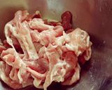 豚サラダ丼作り方1写真