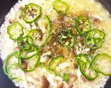 ハラペーニョとしめじの野菜パエリア作り方4写真