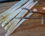 ホワイトアスパラその2 ホイル焼き作り方1写真