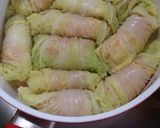 材料3つで簡単♡豚薄切り肉のロール白菜作り方8写真