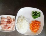 混ぜるだけのチキンライス作り方1写真