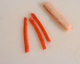 【キャラ弁】リボンパスタおにぎり弁当作り方2写真