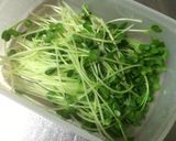 カイワレ大根わさび醤油！作り方1写真