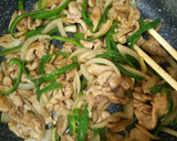 簡単♪豚肉とピーマンの甘辛生姜炒め作り方6写真