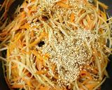 さっぱり梅風味のきんぴらごぼう作り方3写真