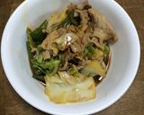 たっぷりキャベツの回鍋肉(ホイコウロウ)作り方7写真