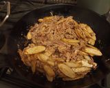 牛肉とごぼうの甘辛炒め作り方5写真