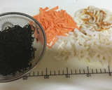 作り置き れんこんとちくわのひじき煮作り方1写真