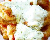 鯵のチキン南蛮風～卵いらずタルタルソース作り方7写真