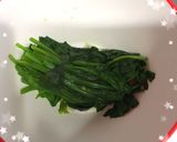 時短！レンジdeほうれん草お浸しあと一品作り方1写真