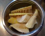 昆布つゆで作る♪簡単たけのこ煮作り方1写真