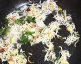 シラスと茗荷と紫蘇のパスタ作り方4写真