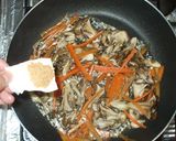 鶏モモ肉小松菜舞茸のシチュー・ルーなし作り方8写真