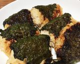 かしわもち風ハンバーグ作り方3写真
