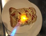 150円以内！炙りササミチーズトースト作り方4写真