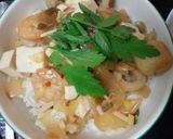 血管プラークダイエット食755（麻婆丼）作り方3写真