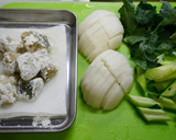簡単！鯖と蕪の醤油炒め作り方1写真