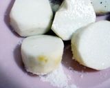 赤貝と里芋の田楽風 ~赤貝の缶詰で簡単♪作り方3写真