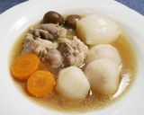 美味なスープ！いろいろ野菜のチキンポトフ作り方10写真