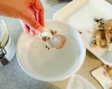 旨すぎ☆アイスプラントと平茸の天ぷら作り方5写真