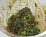 ブロッコリーとカレーのスタッフドバゲット作り方3写真