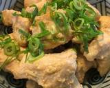 鶏胸肉のマヨ白味噌焼き作り方4写真