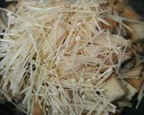 ☆厚揚げときのこの鶏ガラスープ炒め☆作り方6写真