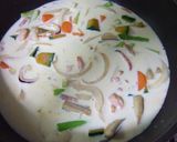 野菜たっぷり豆乳スープ（ダイエット）作り方4写真
