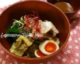 夏！ゴージャスつけ麺作り方13写真