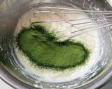 抹茶豆腐クリームと粒あんの＊和タルト＊作り方7写真